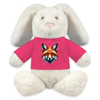 Fuchs - MiniFeet® RecycelHase® Creme - Pink - Vorne