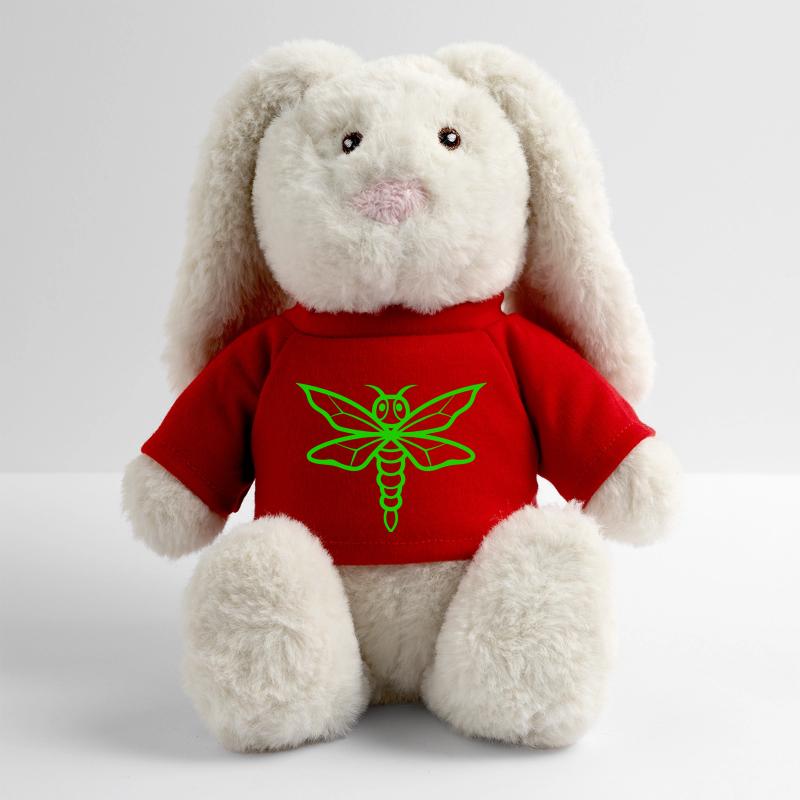 libellule Lapin en peluche recyclé MiniFeet® Crème