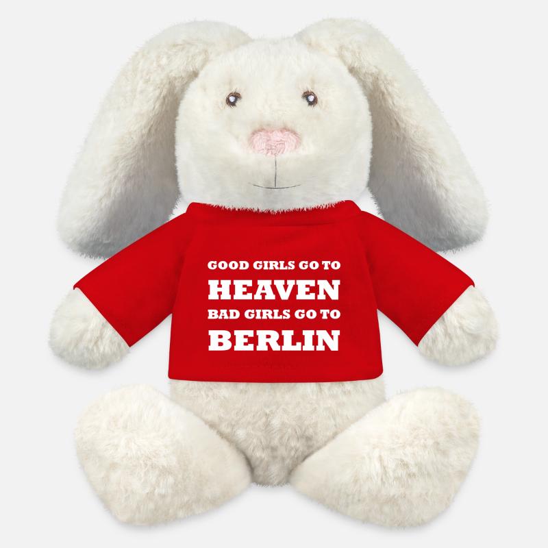 Gute Mädchen Böse Mädchen Berlin - MiniFeet® RecycelHase® Creme - Rot