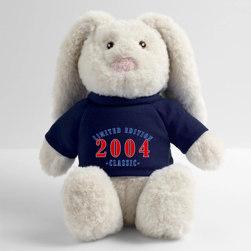 2004 Année de naissance Lapin en peluche recyclé MiniFeet® Crème
