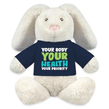 Your Body - MiniFeet® RecycelHase® Bunny Cream - french navy - Front