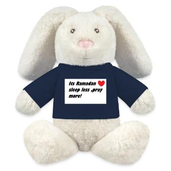 ramadan customized items - MiniFeet® RecycelHase® Bunny Cream - french navy - Front