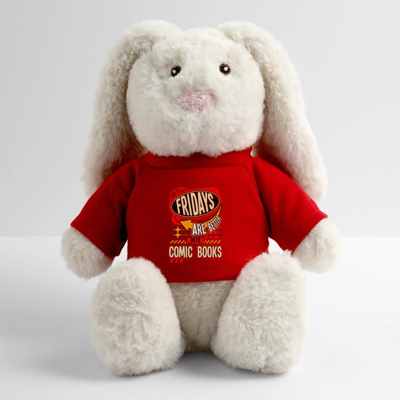 Freitage sind besser mit Comics Fun Design MiniFeet® RecycelHase® Creme