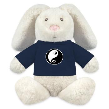 Yin Yang - MiniFeet® RecycelHase® Bunny Cream - french navy - Front
