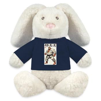 Finnish Karate MASTER - MiniFeet® RecycelHase® Bunny Cream - french navy - Front