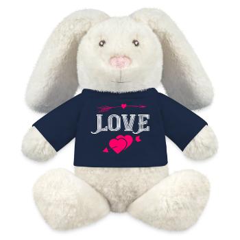 LoVe - MiniFeet® RecycelHase® Bunny Cream - french navy - Front