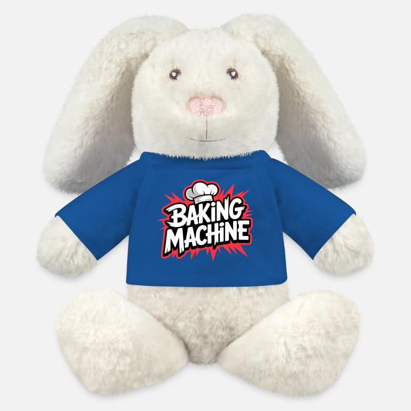 Baking Machine Fun - MiniFeet® RecycelHase® Bunny Cream - royal blue