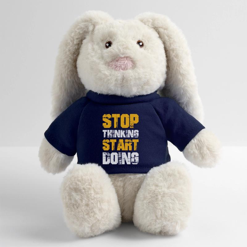 stop thinking start doing MiniFeet® RecycelHase® Creme