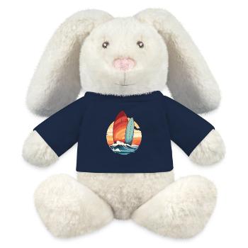 Surfboard - MiniFeet® RecycelHase® Bunny Cream - french navy - Front