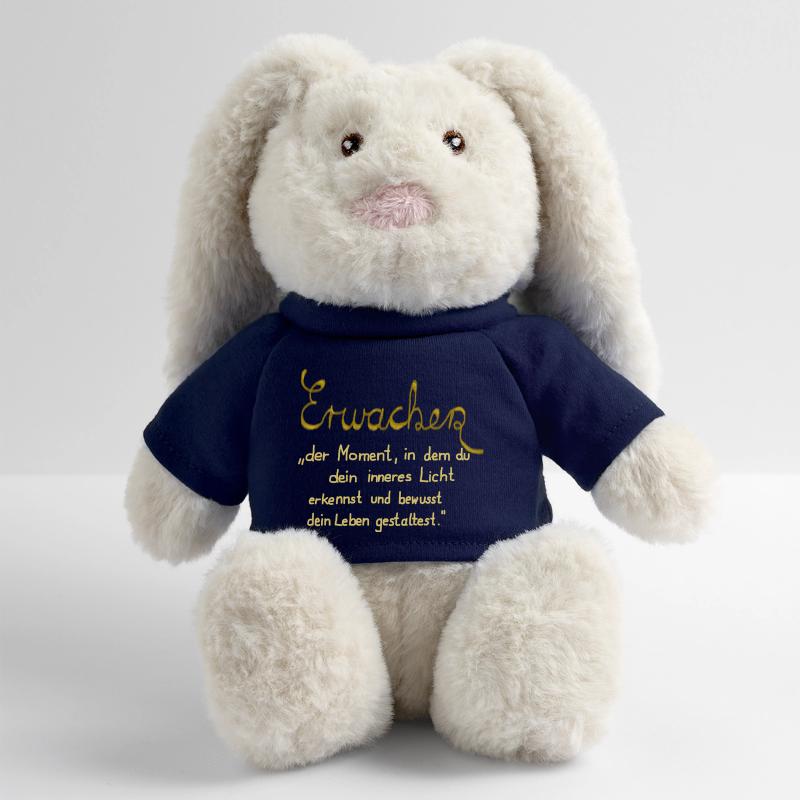 Awakening - when your inner light becomes visible MiniFeet® RecycelHase® Bunny Cream