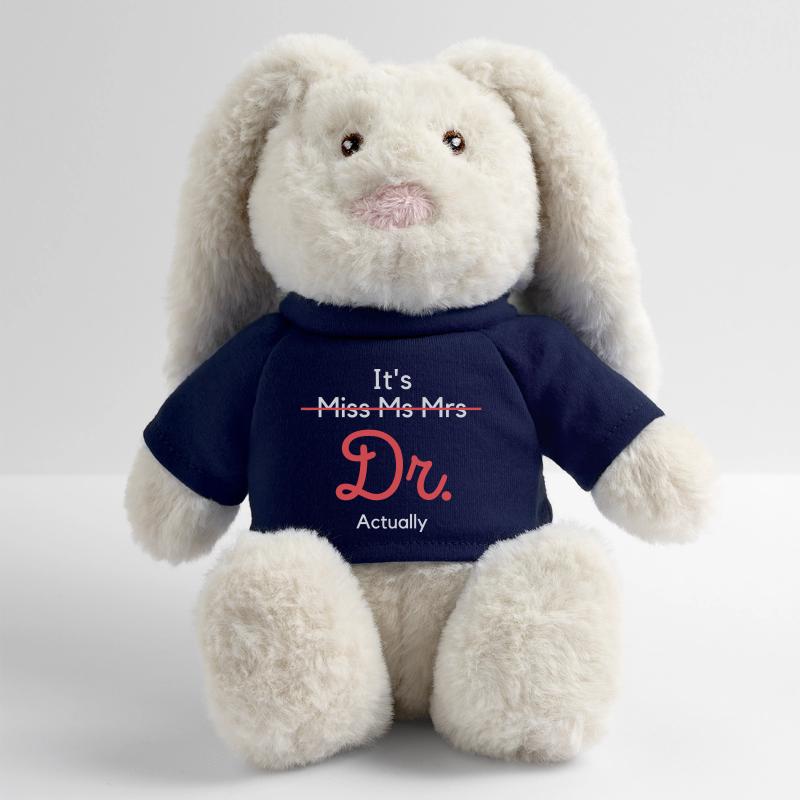 Dr Title Empower Tee MiniFeet® RecycelHase® Bunny Cream