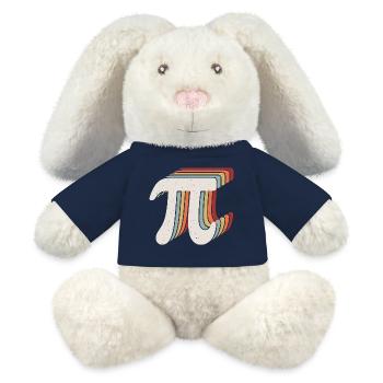 Frohen Pi Tag - MiniFeet® RecycelHase® Creme - French Navy - Vorne