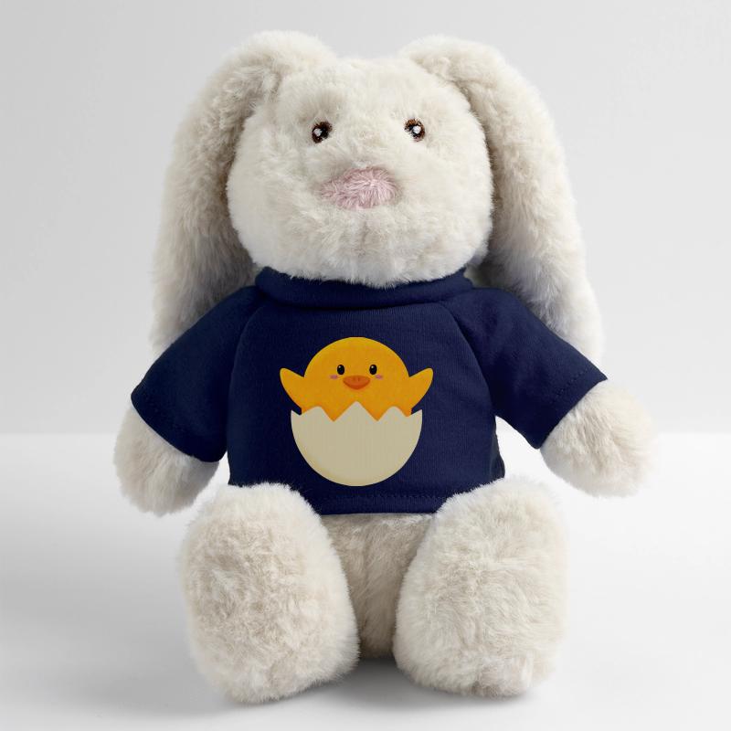 Easter Chick in Egg MiniFeet® RecycelHase® Bunny Cream