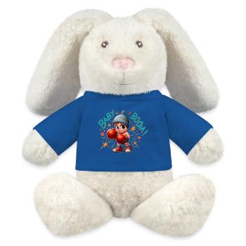 Baby Boom - MiniFeet® RecycelHase® Bunny Cream - royal blue - Front