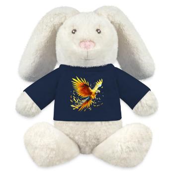 Macaw (01) - MiniFeet® RecycelHase® Bunny Cream - french navy - Front