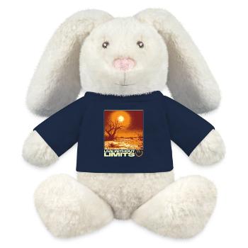 Live Without Limits – Surreal Desert Scene - MiniFeet® RecycelHase® Bunny Cream - french navy - Front