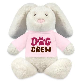dog pfote crew 01 - MiniFeet® RecycelHase® Creme - Goldorange - Vorne