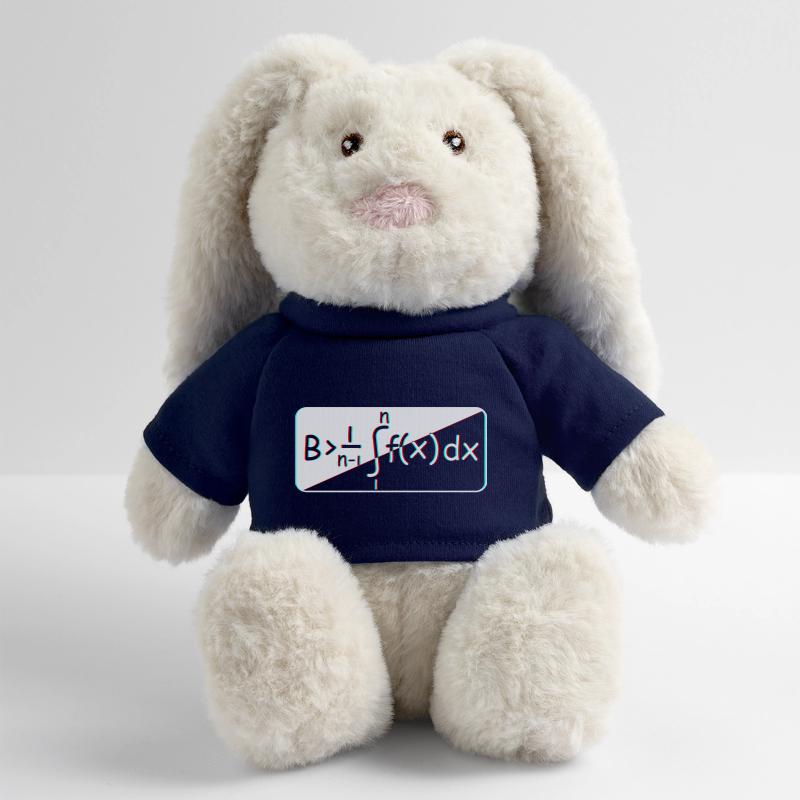 Mathematician Math Mathematical Mathematics MiniFeet® RecycelHase® Bunny Cream