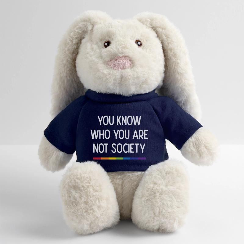 Live With Pride MiniFeet® RecycelHase® Bunny Cream
