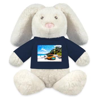 Surf Leidenschaft - MiniFeet® RecycelHase® Creme - French Navy - Vorne