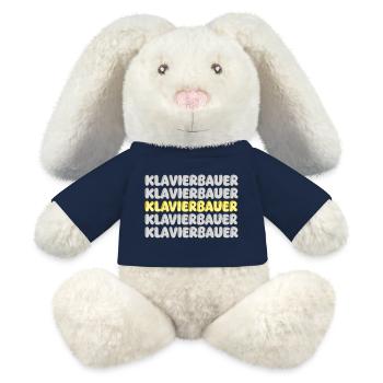 Work as a piano maker - MiniFeet® RecycelHase® Bunny Cream - french navy - Front