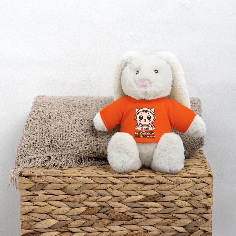 Space cat - Zero Gravity, Full Cuteness Design MiniFeet® RecycelHase® Bunny Cream