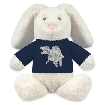 Spinosaurus - MiniFeet® RecycelHase® Creme - French Navy - Vorne