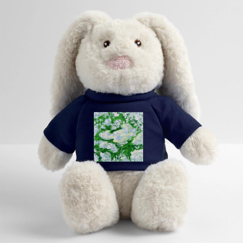 Holunder Gemälde MiniFeet® RecycelHase® Creme