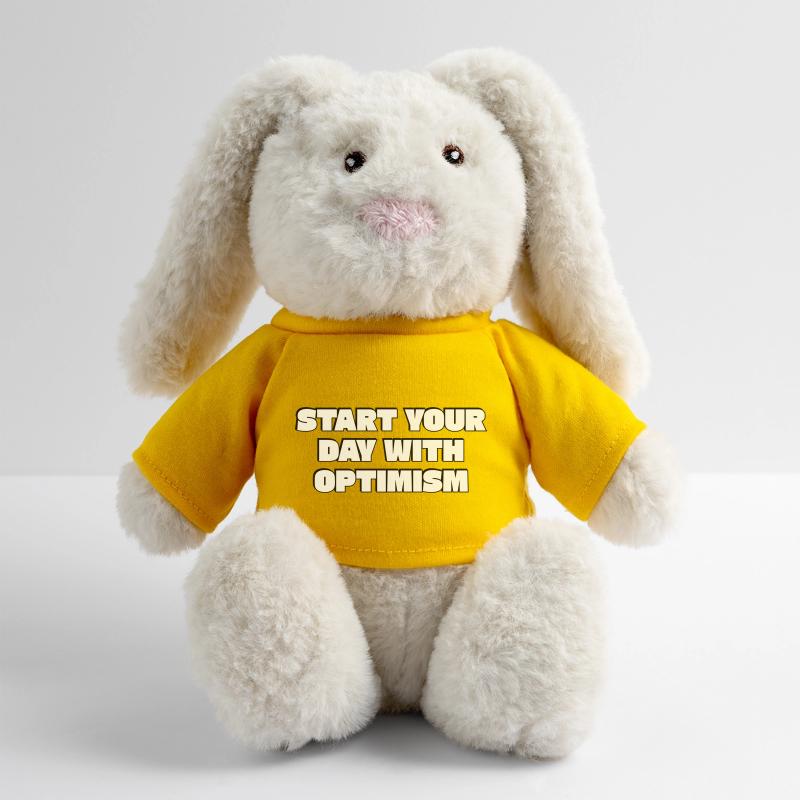 Start Your Day With Optimism MiniFeet® RecycelHase® Bunny Cream