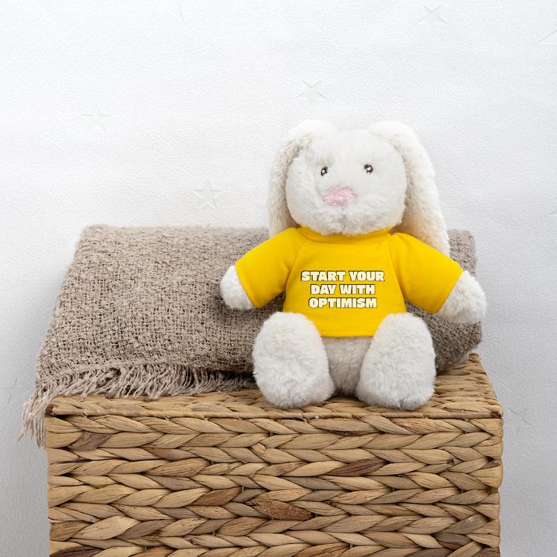 Beginnen Sie Ihren Tag mit Optimismus MiniFeet® RecycelHase® Creme