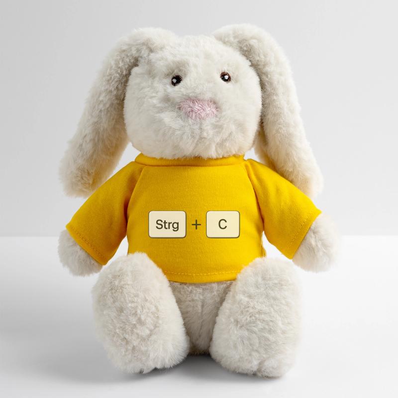 Key Combination Copy Ctrl + C MiniFeet® RecycelHase® Bunny Cream