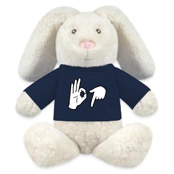 Six Seven Trend - MiniFeet® RecycelHase® Creme - Sonnengelb - Vorne