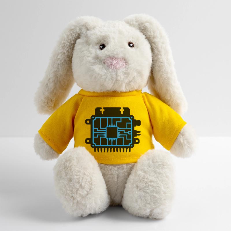 Microchip PCB IT Logo MiniFeet® RecycelHase® Bunny Cream
