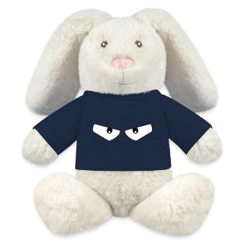Expressive Bold Eyes - MiniFeet® RecycelHase® Bunny Cream - sun yellow - Front