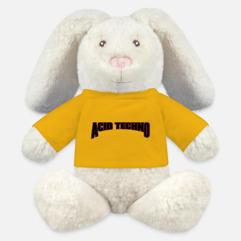 Acid Techno - MiniFeet® RecycelHase® Bunny Cream - sun yellow