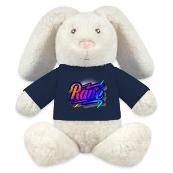 Rave - MiniFeet® RecycelHase® Bunny Cream - french navy - Front
