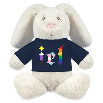 Gothic - MiniFeet® RecycelHase® Bunny Cream - french navy - Front