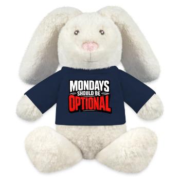 Monday should be optional Vintage - MiniFeet® RecycelHase® Bunny Cream - sun yellow - Front