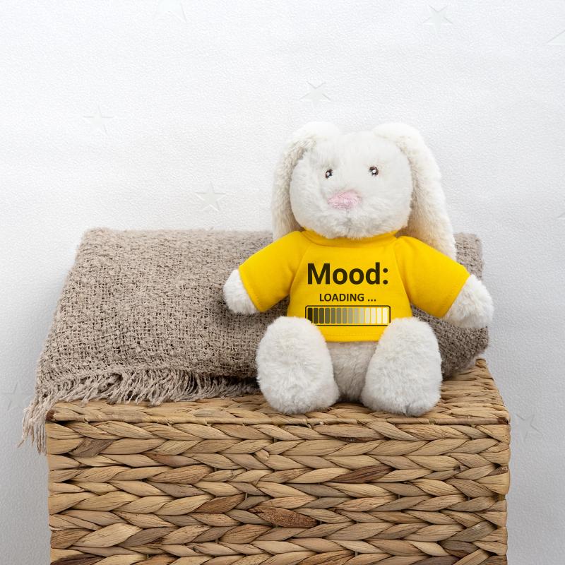 Mood Loading Stylish Design Loading Bar MiniFeet® RecycelHase® Bunny Cream
