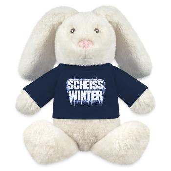 Shit_Winter - MiniFeet® RecycelHase® Bunny Cream - french navy - Front