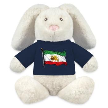 Persia Flag - MiniFeet® RecycelHase® Bunny Cream - sun yellow - Front