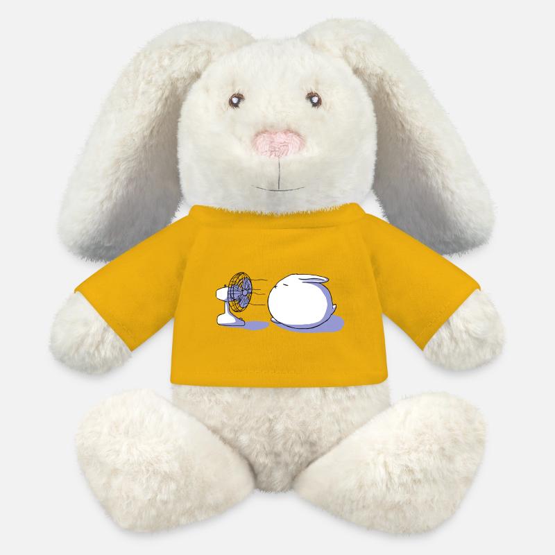 Zu heiß!! - MiniFeet® RecycelHase® Creme - Sonnengelb