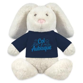 Col d’Aubisque Art ludique de l’escalade - Lapin en peluche recyclé MiniFeet® Crème - jaune soleil - Devant