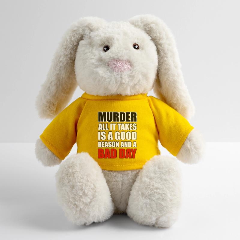 Murder – A Good Reason and a Bad Day MiniFeet® RecycelHase® Bunny Cream