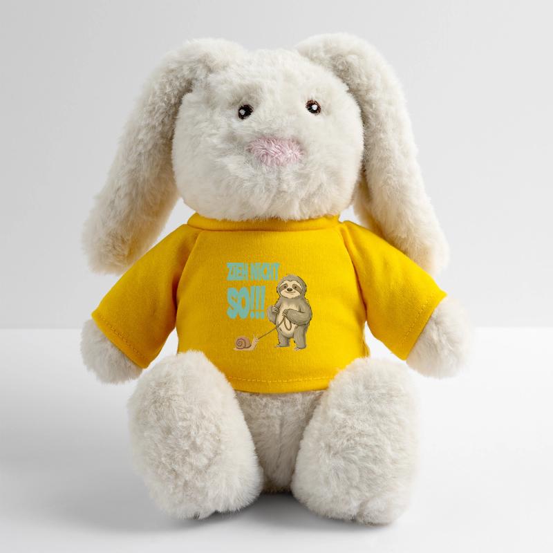 Don't pull so sloth with snail funnier MiniFeet® RecycelHase® Bunny Cream