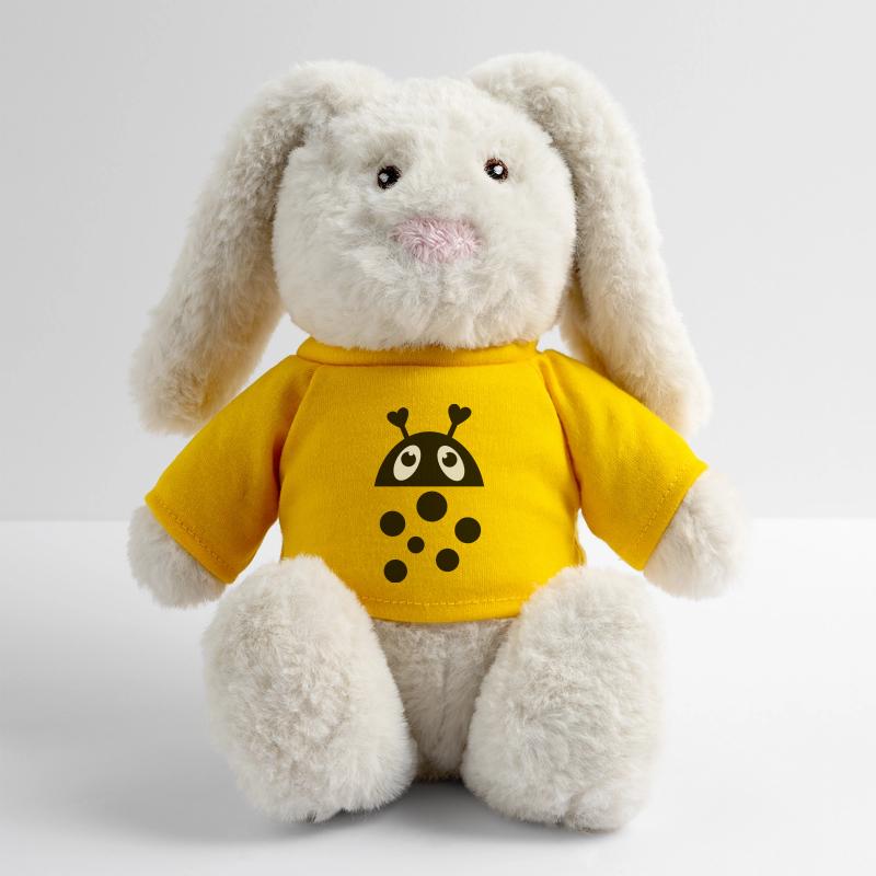 ladybug MiniFeet® RecycelHase® Bunny Cream