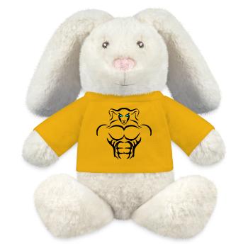 Alpha Aries Deluxe - MiniFeet® RecycelHase® Creme - Sonnengelb - Vorne