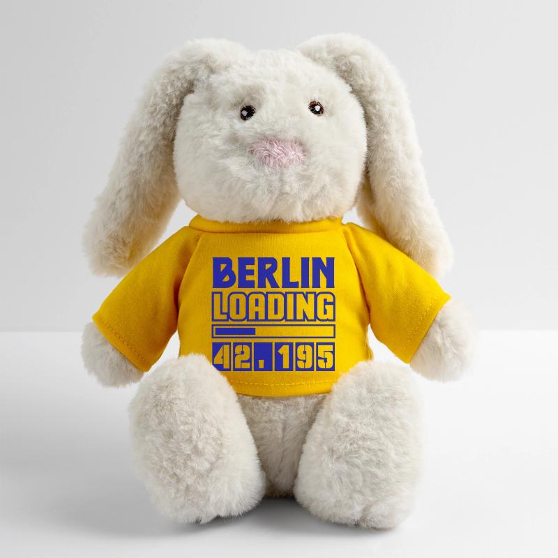Berlin Loading Marathon  MiniFeet® RecycelHase® Creme