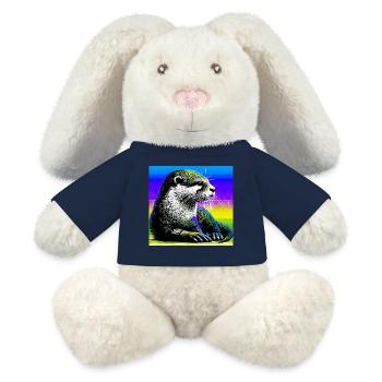 otter - MiniFeet® RecycelHase® Bunny Cream - sun yellow - Front