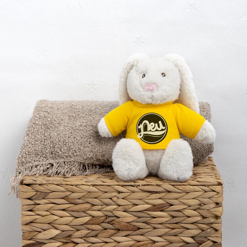 Neu Button, Störer, Neu, New MiniFeet® RecycelHase® Creme